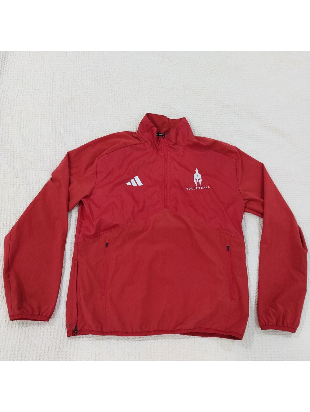 Adidas Rutgers Scarlet Knights Men's Windbreaker Anorak Volleyball Size M
